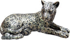 Cheetah Statue Home Decor Sculpture, Sitting Cheetah Desktop Ornament,Handmade with Resin,Office countertop Decoration,Suitable for Living Room, Dining Table, Bedroom by LAIKEARTS