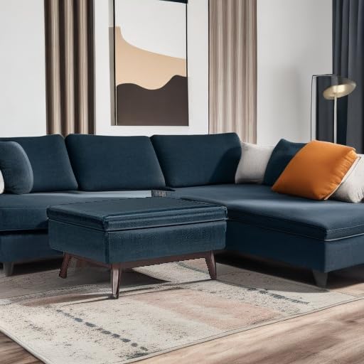 SIMPLIHOME Owen Coffee Table Storage Ottoman - Image 6