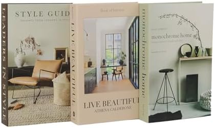 3 PCS Faux Decorative Books for Home Decor-Coffee Table Books Decor - Image 2