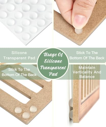 Putuo Decor Boho Mountain Wall Art Set of 3, Aesthetic Nature Landscape Mountain Wall Decor, Rustic Farmhouse Mid-Century Modern Artwork for Living Room, Bedroom, Office, 16.5 x 8.6 inch - Image 3