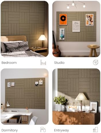 Fluxynara Felt Bulletin Board & Cork Board Alternative 48'' x 36'' - 12 Pack - Image 6
