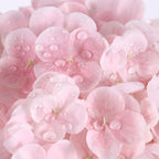 Coferset 3pcs Lifelike Real Touch Hydrangea Artificial Flowers,Pink - Image 2