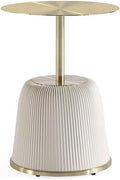 Manhattan Comfort Anderson Modern 15.75" Round End Tables 1.0 by ManhattanComfort