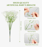 190 Pcs Babys Breath Artificial Flowers,Baby Breath Flowers Artificial Bulk - Image 3