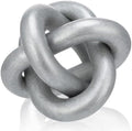 Yalikop 3 Link Wood Knot Decor Rustic Table Shelf Accents, Silver by Yalikop