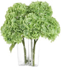 Coferset 4pcs Lifelike Real Touch Hydrangea Artificial Flowers,Green by Coferset