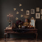 6 Piece Vintage Swallow Wall Decor, 4.7 Inch 3D Resin Bird Art Sculptures - Image 4
