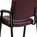 Flash Furniture Haeger LeatherSoft Tufted Executive Reception Chair - Image 9