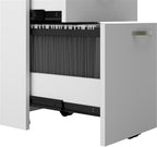 Bush Business Furniture Office in an Hour 65W L Shaped Cubicle Desk - Image 10