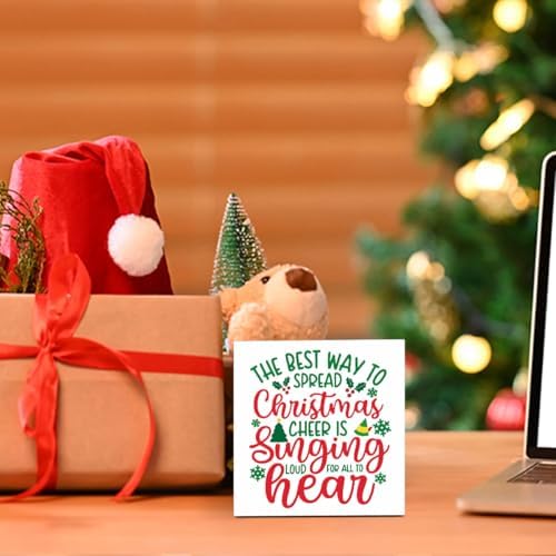 Christmas Movie Decorations, Christmas Vacation Decorations for Home, Funny Xmas Holiday Decor for Table, Xmas Vacation Movie Gifts 5 x 5 inches - Image 4