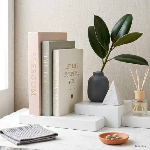 Coffee Table Books for Living Room Decor, 3 Faux Decorative Books Set - Image 2