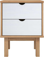 Scandinavian Style Bedside Cabinet Nightstand - Image 4