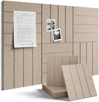 Fluxynara Felt Bulletin Board & Cork Board Alternative 36'' x 24'' - 6 Pack by FLUXYNARA