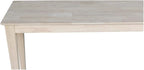 International Concepts Shaker Console Sofa Table, 72-Inch Long, Solid Parawood - Image 10