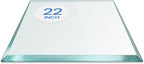 Dulles Glass 22 inch Square Glass Table Top by DullesGlass