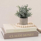 2pc Linen Decorative Faux Book Box Set with Hidden Storage by DesigntheQuietwithFveuc