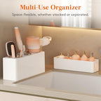 Lifewit Hair Tool Organizer Dryer Holder Countertop with 3 Cups, White - Image 6