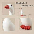 Desk Goose 7 inch Gifts for Women, Mini Desktop Goose Statue Decor for Living Room Bedroom Bookshelf and Office - Image 4