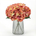 6Pcs 13" Dusty Pink Silk Hydrangea Artificial Flowers by Blooming+Paradise