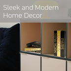 AZEZO Set of 3 Decorative Books for Home Decor – Decorative Hardcover Display Faux Books for Bookshelf and Coffee Table – Black and Gold Foiled – Paris London New York Themed - Image 4