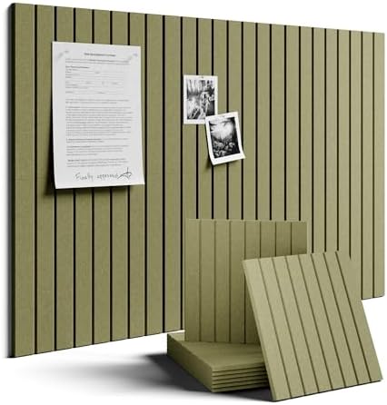 Fluxynara Felt Bulletin Board & Cork Board Alternative 36'' x 24'' - 6 Pack by FLUXYNARA