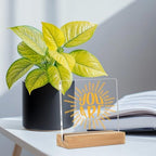 Inspirational Acrylic Sign Decor Motivational Quote Home Office Table Decor - Image 3