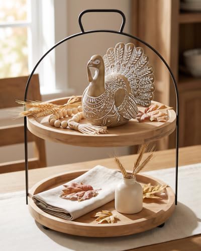 SHEHIM Thanksgiving Table Decor Turkey Decoration for Home Resin Figurine - Image 3