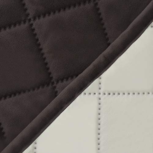 Easy-Going Reversible Couch Cover, 4 Seater Sofa, Chocolate/Ivory | XX-Large - Image 6