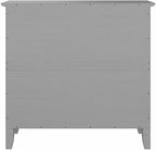 Bush Home Key West Small 2 Shelf Bookcase in Cape Cod Gray, Compact Home - Image 7