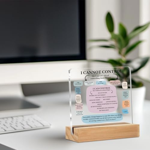 Mental Health Decor, Decor for Therapy Office Counselor Acrylic Sign - Image 4