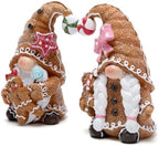 Hodao Christmas Gingerbread Man Gnomes – Christmas Party Home Decor Unique Design Elf Decorations Choice and Special Christmas Decor (Brown) - Image 2