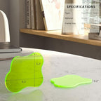 Acrylic Coaster for Desk, Clear Bar Drink Coaster, Clear Cloud Shape Coffee Cup Coaster, Perfect for Tabletop Protection and Accessories Display. - Image 4