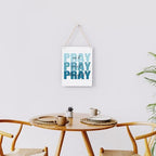 Pink Bible Verses Wall Decor, Christian Inspirational Wooden Sign Art for Home, Porch, Bedroom, Living Room, Office - Women's Room Decor - Image 4