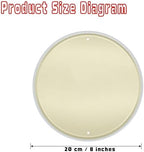 Kitchen Metal Sign 8x8in Round Rustic Plaque for Cooking Space Wall Decor Farmhouse Gift - Image 2