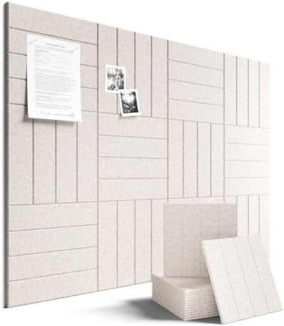 Fluxynara Felt Bulletin Board & Cork Board Alternative 48'' x 36'' by FLUXYNARA