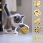 Kesywale Set of 6 Decorative Balls for Centerpiece Bowl Fillers, 2.8 inch Assorted Rattan Wicker Balls Spheres Orbs, Vase Fillers, Home Table Decor - Image 7