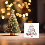 Christmas Vacation Decorations, Christmas Holiday Decor for Home, Funny Xmas Vacation Movie Gifts, Merry Xmas Holiday Decorations for Table 5 x 5 inches - Image 3