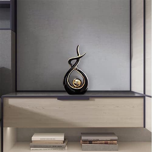 Norrclp Home Decor Modern Abstract Art Ceramic Statue Table Decor (Large) - Image 2