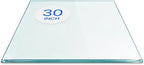 Dulles Glass 30 inch Square Glass Table Top by DullesGlass
