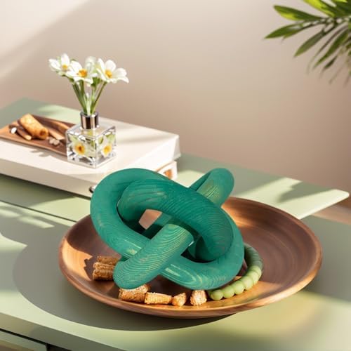 Wood Knot Decor -Coffee Table Decor,Green Decor Shelf Decor - Image 6