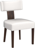 HNY Set of 4 Mid Century Modern Dining Chairs, Farmhouse Velvet Upholstered - Image 5