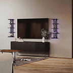 Homaterial RGB 5-Tier Floating Shelves for Wall - Image 6