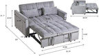 Convertible Sofa Bed, Pull Out Couch - Image 2