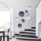 TEIPAI Blue Wall Decor for Home Living Room Gallery,7PCS Metal Art Accent - Image 5
