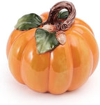 Fitz and Floyd Harvest Halloween Pumpkin Ceramic Figurine, 7.5 inch - Image 5