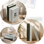 3 PCS Faux Decorative Books for Home Decor-Coffee Table Books Decor-Aesthetic Fake/Faux Books (Designing Edge Coastal) - Image 5