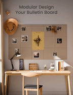 Fluxynara Felt Bulletin Board & Cork Board Alternative 36'' x 24'' - 6 Pack - Image 6