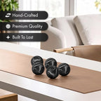 Creative Scents Black Marble Look SMALL 2.75” Decorative Balls for Bowls – Set of 3 Decorative Orbs Spheres for Coffee Table Centerpiece, Dining Table, Living Room - Modern Bowl Fillers for Home Décor - Image 6