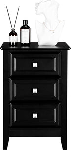 Bonnlo Upgraded Black Nightstand - Image 8