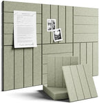 Fluxynara Felt Bulletin Board & Cork Board Alternative 36'' x 24'' - 6 Pack by FLUXYNARA